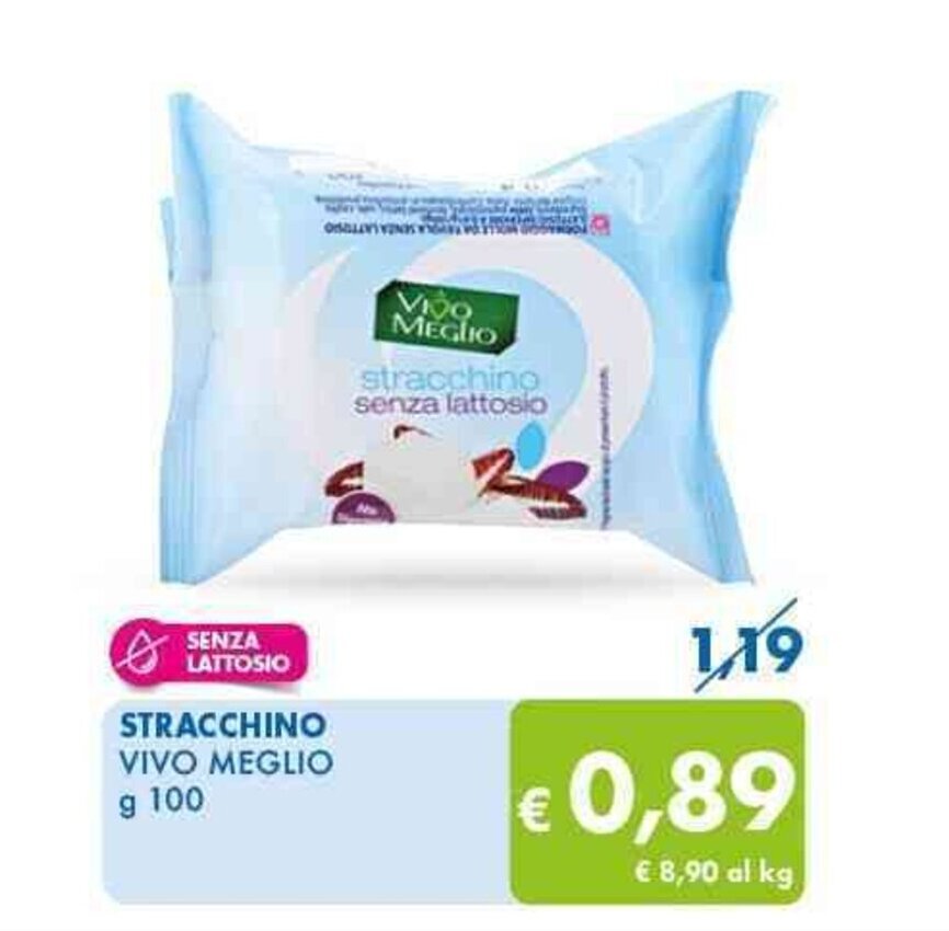 MD Discount STRACCHINO VIVO MEGLIO g 100 offerta