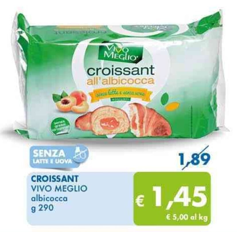 MD Discount CROISSANT VIVO MEGLIO g 290 offerta