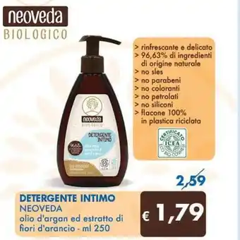 MD Discount DETERGENTE INTIMO NEOVEDA ml 250 offerta