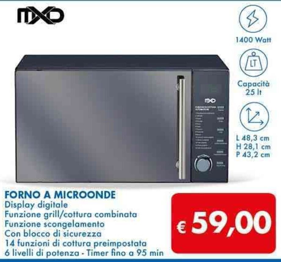 MD Discount FORNO A MICROONDE offerta