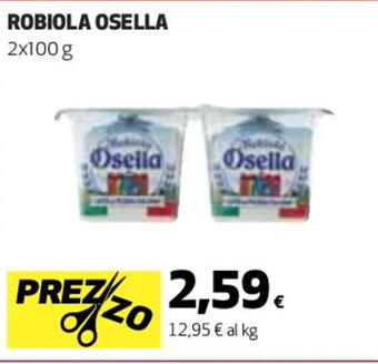 Coop ROBIOLA OSELLA 2 x 100 g offerta