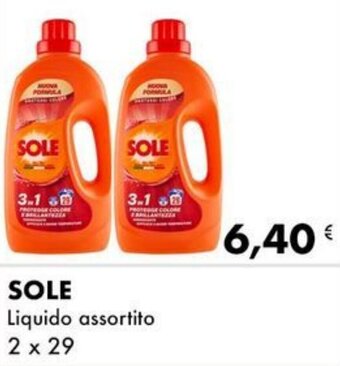 Iper Tosano SOLE Liquido assortito 2 x 29 offerta