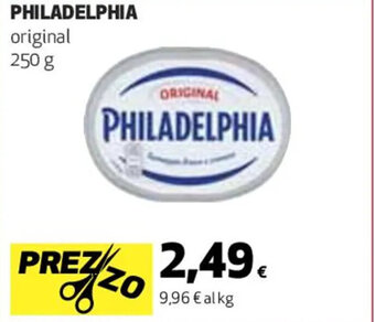 Coop PHILADELPHIA original 250 g offerta