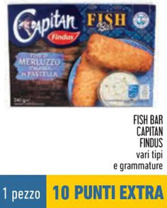 Conad City FISH BAR CAPITAN FINDUS offerta