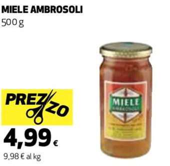 Coop MIELE AMBROSOLI 500 g offerta