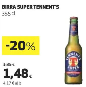 Coop BIRRA SUPER TENNENT'S 35.5 cl offerta