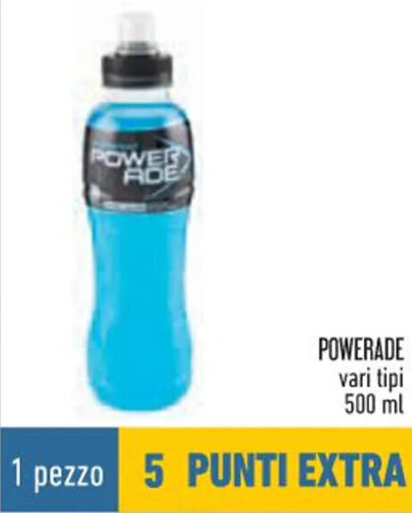 Conad City POWERADE vari tipi 500 ml offerta
