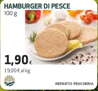 Coop HAMBURGER DI PESCE 100 g offerta
