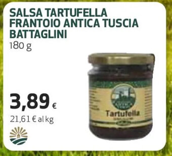 Coop SALSA TARTUFELLA FRANTOIO ANTICA TUSCIA BATTAGLINI 180 g offerta