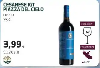 CESANESE IGT PIAZZA DEL CIELO 75 cl