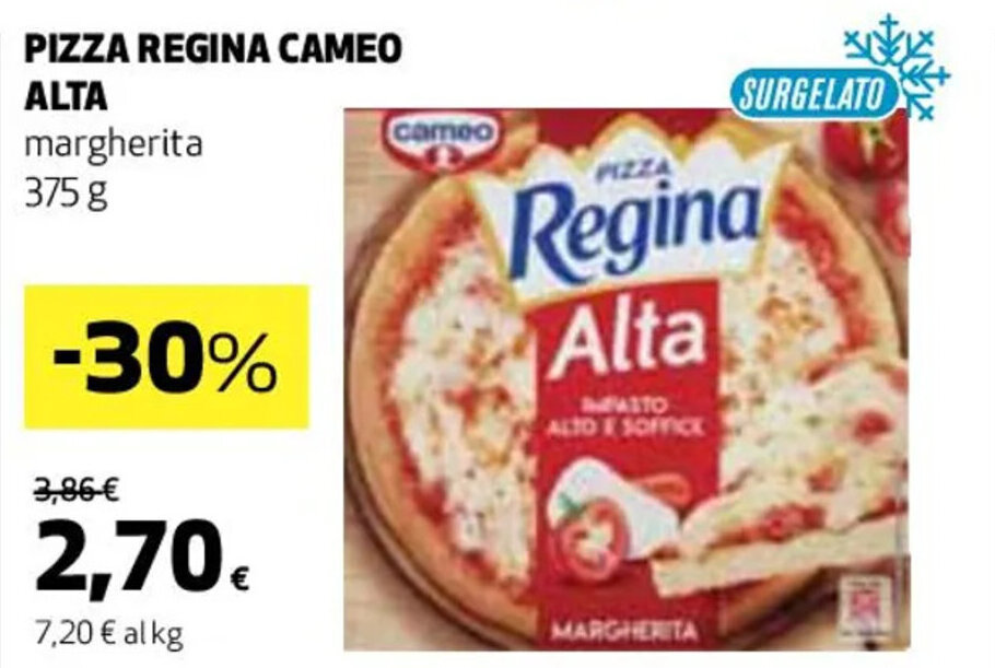 Coop PIZZA REGINA CAMEO ALTA 375 g offerta