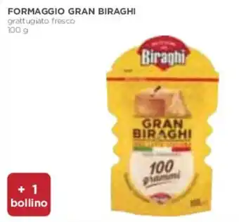 Coop FORMAGGIO GRAN BIRAGHI 100 g offerta