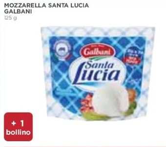 Coop MOZZARELLA SANTA LUCIA GALBANI 125 g offerta