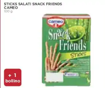 Coop STICKS SALATI SNACK FRIENDS CAMEO 100 g offerta