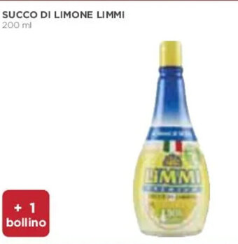 Coop SUCCO DI LIMONE LIMMI 200 ml offerta