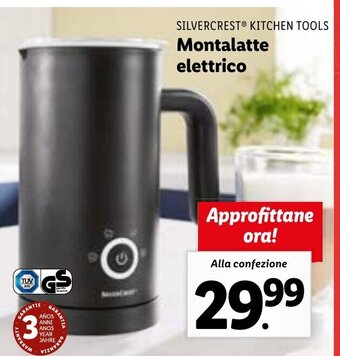 Lidl Montalatte elettrico offerta