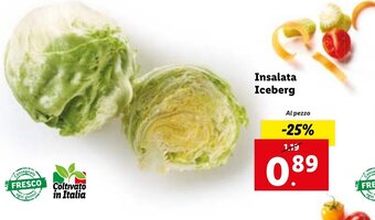 Lidl Insalata Iceberg offerta
