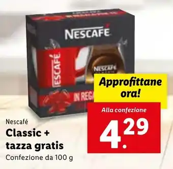 Nescafé Classic + tazza 100 g