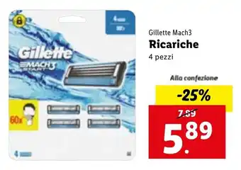 Gillette Mach3 4 pezzi