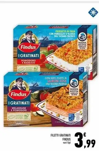Findus filetti gratinati