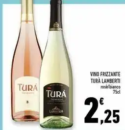 Conad Superstore Lamberti vino frizzante turà offerta