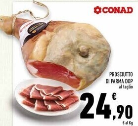 Conad Superstore Conad prosciutto di parma dop offerta