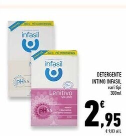 Conad Superstore Infasil detergente intimo offerta