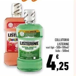 Conad Superstore Listerine collutorio offerta