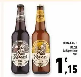 Kozel birra lager