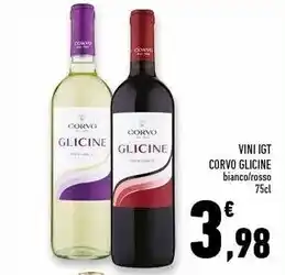 Conad Superstore Corvo vini igt glicine offerta