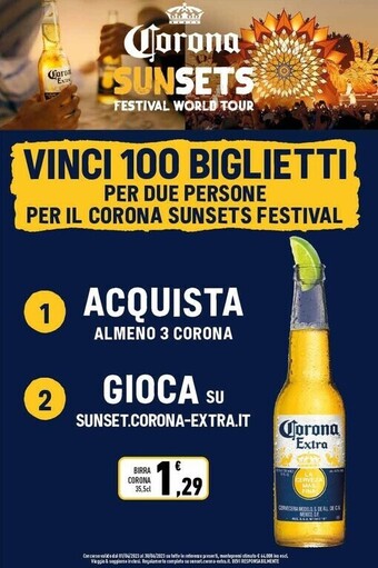 Conad Superstore Corona extra birra offerta