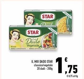 Conad Superstore Star il mio dado offerta
