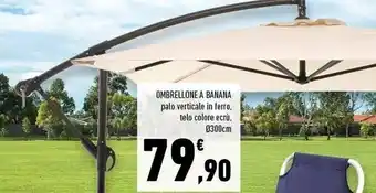 Ombrellone a banana