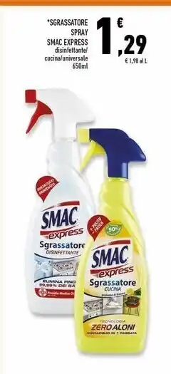 Smac sgrassatore spray express