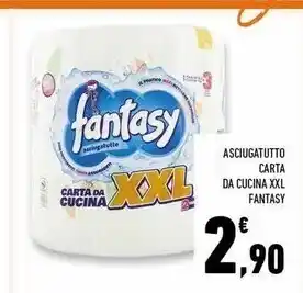 Conad Superstore Fantasy asciugatutto carta da cucina xxl offerta