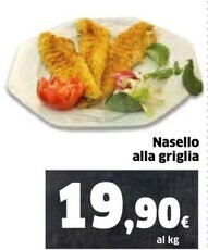 Ok Sigma Nasello alla griglia offerta