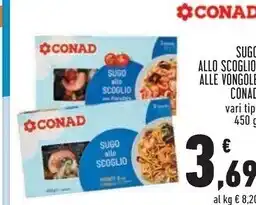 Conad Conad sugo allo scoglio , alle vongole offerta