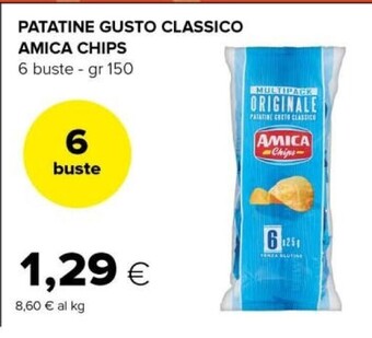 Tigre Amica chips patatine gusto classico offerta