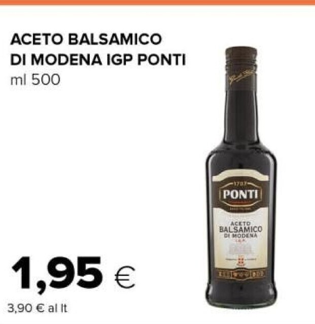 Tigre Ponti aceto balsamico di modena igp offerta