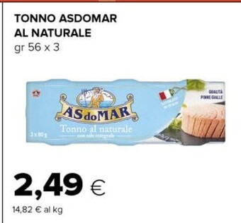 Tigre Asdomar tonno al naturale offerta