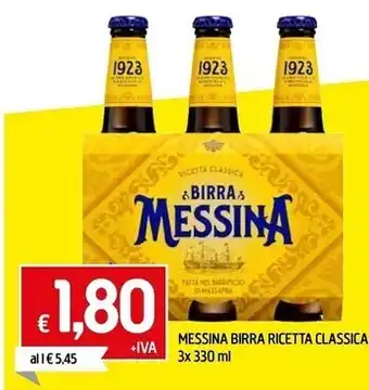 Famila Superstore Messina birra ricetta classica offerta