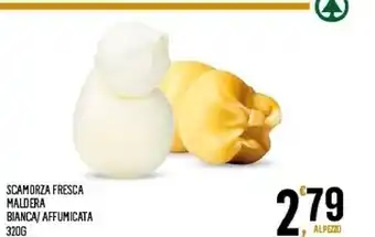 Maldera scamorza fresca bianca