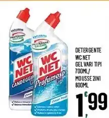 Wc net detergente gel