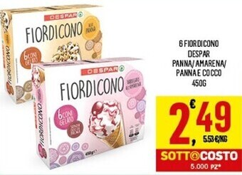 Despar Despar 6 fior dicono panna offerta