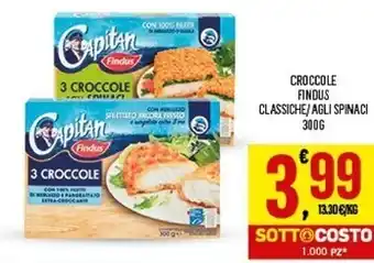 Despar Findus croccole classiche offerta