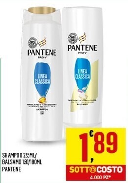 Despar Pantene shampoo offerta