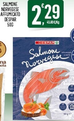 Despar Despar salmone norvegese affumicato offerta