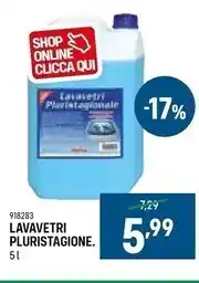 Lavavetri pluristagione