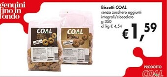 Coal biscotti