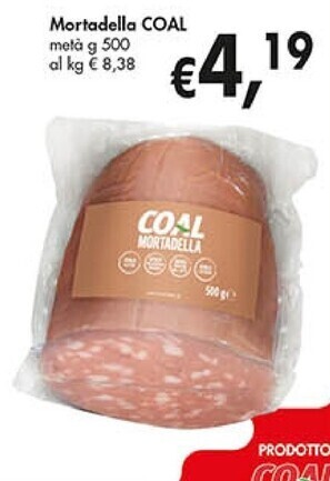 Coal Coal mortadella offerta